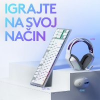 Miš LOGITECH Gaming G305 Lightspeed, bežični, optički, 12000dpi, bijeli, USB