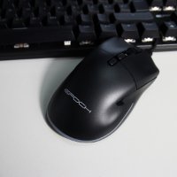 Miš EPOCH Arche, RGB, optički, bežični, 8000dpi, crni