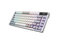 Tipkovnica ASUS ROG Azoth, RGB, mehanička, ROG NX Red switch, bežična, US Layout, bijela, USB