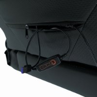 Gaming stolica EPOCH Hyperion, crna, sa sustavom za hlađenje