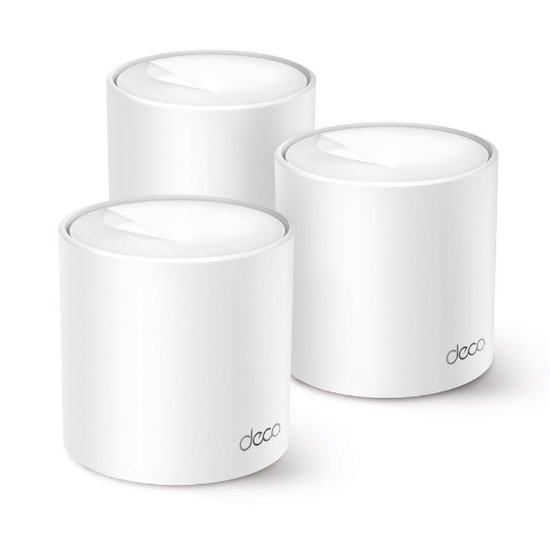 Wireless range extender TP-LINK Deco X10, AX-1500, Mesh Wi-Fi System, bežični, 3 komada