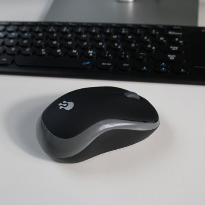 Miš OCTIO M200W, bežični, crno-sivi