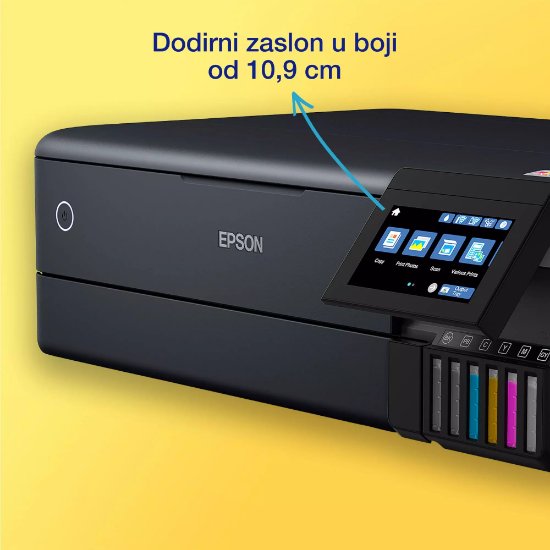 Multifunkcijski printer EPSON EcoTank L8180, printer/scanner/copy, 5760 dpi, A3, LAN, USB, WiFi