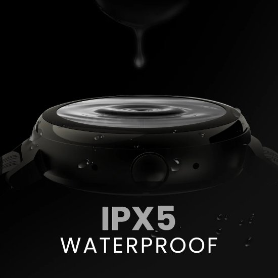 Pametni sat HIFUTURE Aura, pametne obavijesti, zlatni