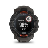 Pametni sat GARMIN Instinct 3 Solar 50mm, GPS, HR, pametne obavijesti, crni