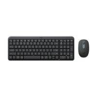 Tipkovnica + miš LOGITECH MK250 Compact Bluetooth Combo, bežična, crna
