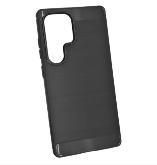 Futrola +CLASS TPU Carbon Matte, za Samsung Galaxy S25 Ultra, crna