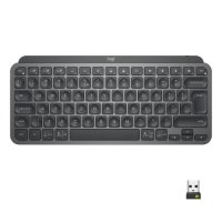Tipkovnica LOGITECH MX Keys mini, bežična, BT, siva