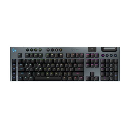 Tipkovnica LOGITECH Gaming G915 X Lightspeed Tactile, RGB, mehanička, bežična, US Layout, crna