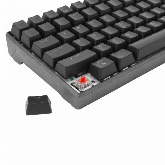 Tipkovnica WHITE SHARK ESL-K2 Katana, RGB, mehanička, US Layout, USB, crna
