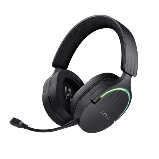 Slušalice TRUST GXT 491 Fayzo Wireless, 7.1, RGB, BT, bežične, crne