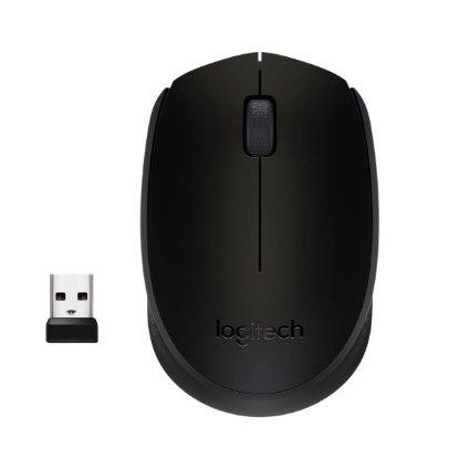 Miš LOGITECH M171, optički, bežični, crni