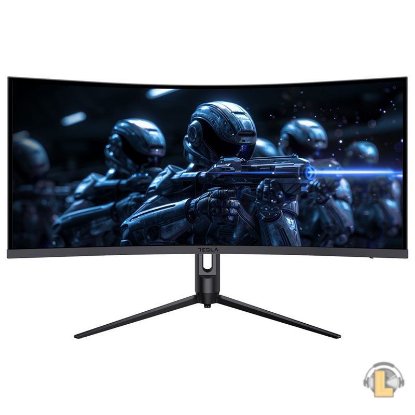 Gaming monitor 34" TESLA GH49 34GH949BW3, UWQHD, VA, 165Hz, 1ms, 500cd/m2, G-Sync, FreeSync, zakrivljeni, zvučnici, crni