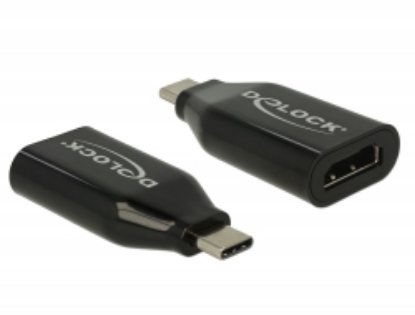 Adapter DELOCK, USB-C (M) na HDMI (Ž) Alt način rada, 4K 60Hz, crni
