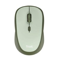 Miš TRUST Yvi+ Silent Wireless Mouse Eco, optički, bežični, 1600dpi, zeleni