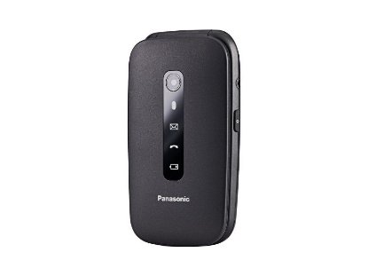 Klasični mobitel PANASONIC KX-TU550EXB, flip, preklopni, crni