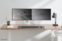 Stalak za monitor NEOMOUNTS DS75-450WH2, stolni, do 32", za 2 monitora, bijeli