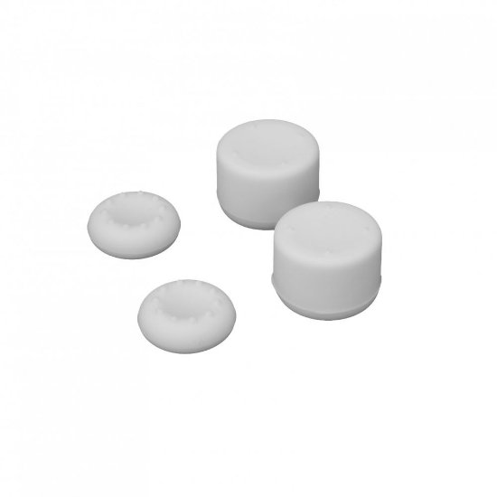 Silikonski nastavci WHITE SHARK Wheezer, za PS5 gamepad, bijeli