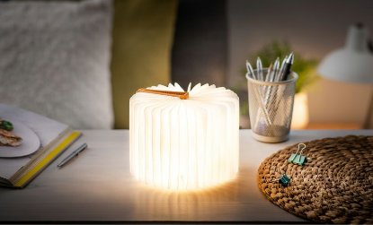 Svjetiljka GINGKO Mini Smart Book Light, siva
