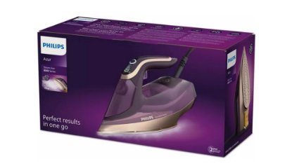 Glačalo PHILIPS DST8040/30, Azur 8000 Series, 3000 W, 80 g/min, 0,35 l, ljubičasto