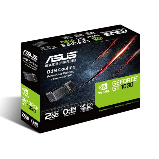 Grafička kartica ASUS GeForce GT 1030 Silent, 2GB DDR5