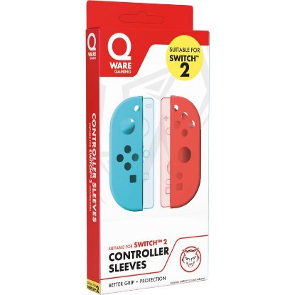 Navlake QWARE Silicone Sleeve, za Nintendo Switch 2, plavo-crveni