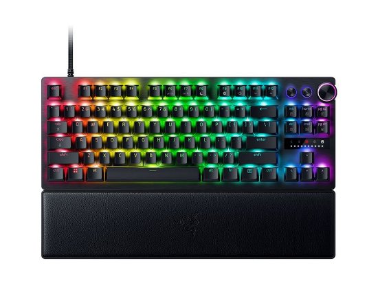 Tipkovnica RAZER Huntsman V3 Pro Tenkeyless, Analog Switch, RGB, US Layout, USB, crna