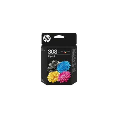 Tinta HP br. 308, 6L6S6UE, tri-color + crna, za HP Envy 6132e/6122e/6120e/6530e