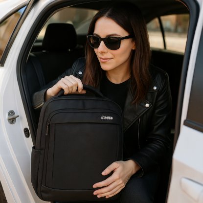 Ruksak za laptop OCTIO Venture, 15.6", crni