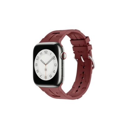 Zamjenski remen BELINE Silicone Ultra za Apple Watch 42/44/45/49mm, bordo crveni