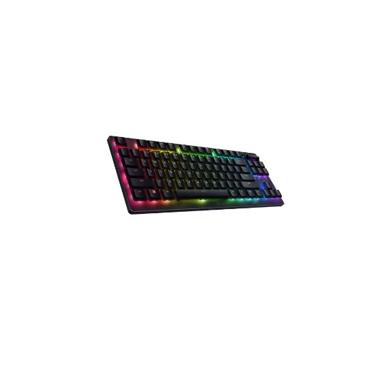 Tipkovnica RAZER Deathstalker V2 Pro Tenkeyless, bežična, mehanička, Red Linear Switch, RGB, crna