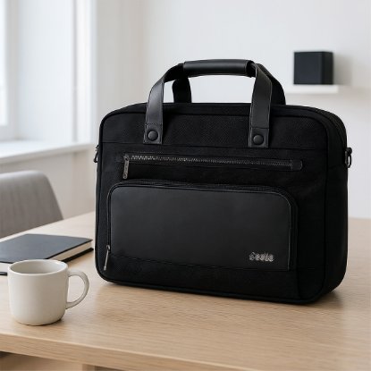 Torba za laptop OCTIO Prestige, 15.6", crna