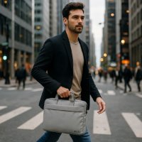 Torba za laptop OCTIO Ascend, 15.6", siva