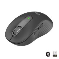 Miš LOGITECH M650 L, bežični, optički, 4000dpi, USB, BT, crni