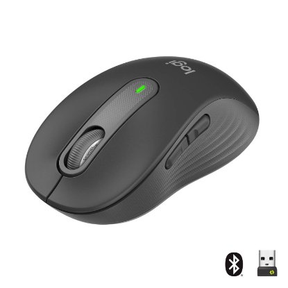 Miš LOGITECH M650 L, bežični, optički, 4000dpi, USB, BT, crni