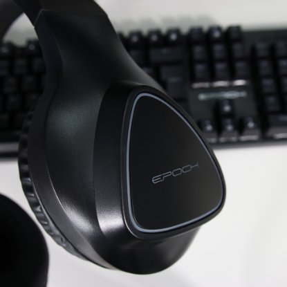 Slušalice EPOCH Mab, RGB, crne
