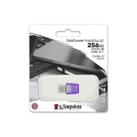 Memorija USB 3.2 FLASH DRIVE, 256GB, KINGSTON DataTraveler Micro Duo DTDUO3CG3/256GB, ljubičasti