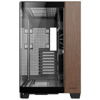 Kućište ANTEC C8 Curved Wood, Full Tower, E-ATX, crno, bez napajanja