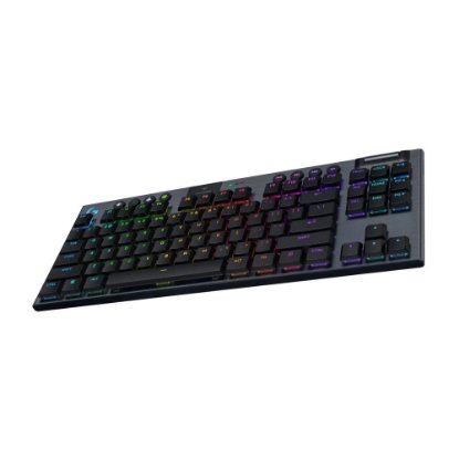 Tipkovnica LOGITECH Gaming G915 X TKL Lightspeed Linear, RGB, mehanička, bežična, US Layout, crna
