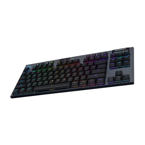 Tipkovnica LOGITECH Gaming G915 X TKL Lightspeed Linear, RGB, mehanička, bežična, US Layout, crna