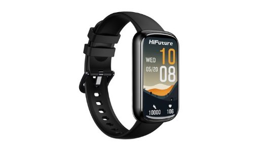 Narukvica HIFUTURE EVO 2, pametne obavijesti, crna