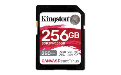 Memorijska kartica KINGSTON MC Canvas React Plus SDR/256GB, SDXC 256GB, Class 10, UHS-II, U3, V60