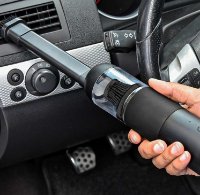 Usisavač MIKAMAX Portable Vacuum Cleaner mini, ručni, usb c, 20-35 minuta rada, crni