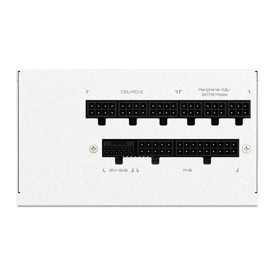 Napajanje 1000W, GIGABYTE UD1000GM PG5 ICE, 120mm vent, 80+ gold, modularno, bijelo