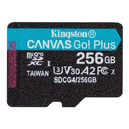 Memorijska kartica KINGSTON Canvas Go Plus SDCG4/256GBSP, Micro SDXC, 256GB, Class 10