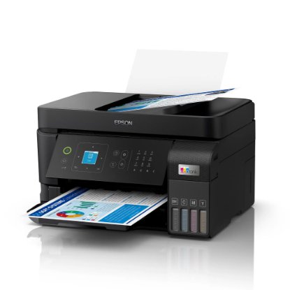 Multifunkcijski printer EPSON ITS L5590, printer/scanner/copy/fax, Eco Tank, 4800 dpi, USB, WiFi, crni