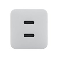 Kućni punjač ASUS AC65-05 GaN, 65W PD, 2xUSB-C, kabel, bijeli