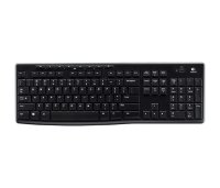Tipkovnica LOGITECH K270, bežična, crna, Unifying receiver USB