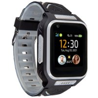 Dječji pametni sat MYKI 4, 4G video pozivi, praćenje lokacije, vodootporan, crno-sivi