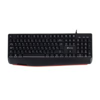 Tipkovnica OCTIO K201U, crna, USB